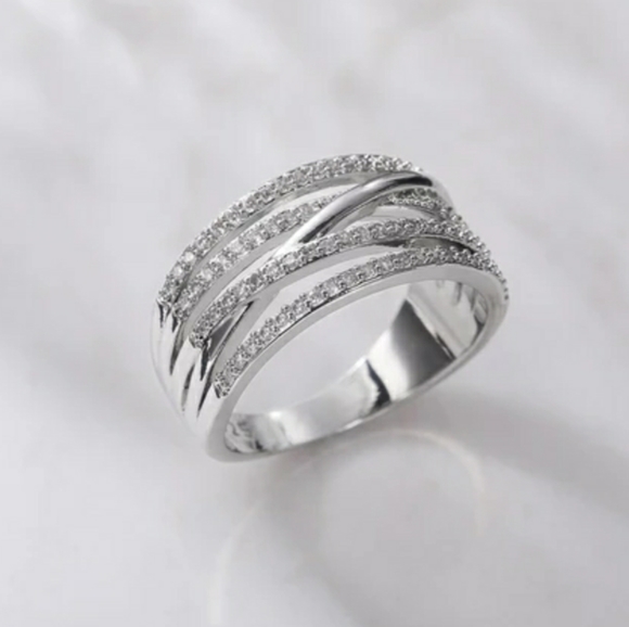New Silver Layers Ring - Picture 4 of 6